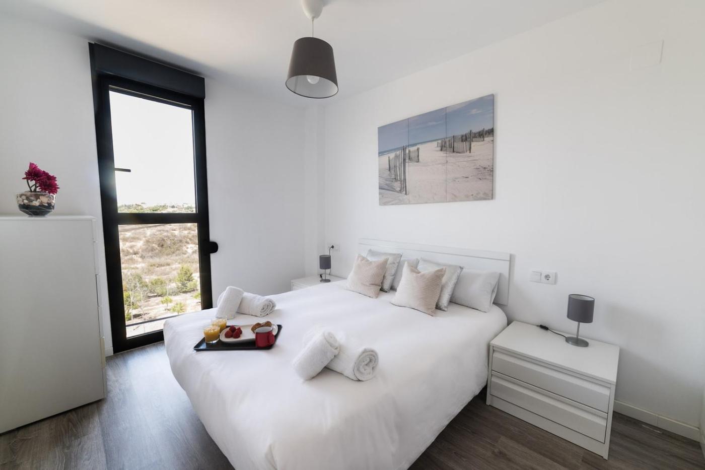 Apto. Con Piscinas Y Gym A 800 Metros De Playa El Campello Eksteriør billede